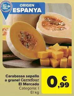 Carrefour El Mercado - Calabaza Sepallo  Granel