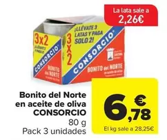 Consorcio - Bonito Del Norte  En Aceite De Oliva 
