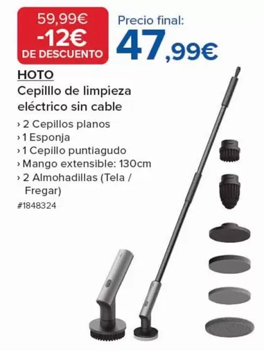 mango - Cepillo De Limpieza Eléctrico Sin Cable