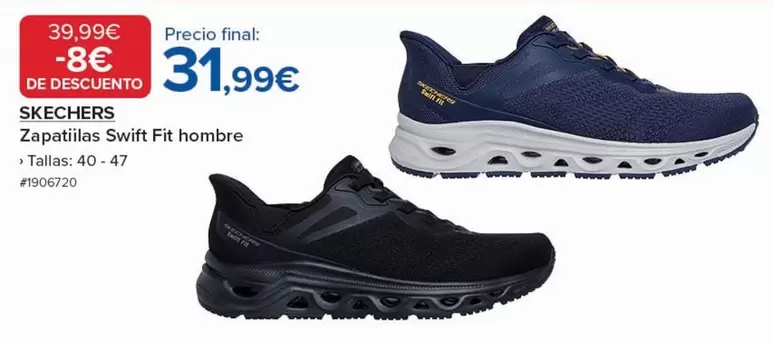 Skechers - Zapatillas Swift Fil Hombre