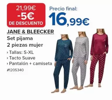 Jané - Set Pijama 2 Piezas Mujer