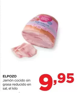 elpozo - Jamón Cocido Sin Grasa Reducido En Sal