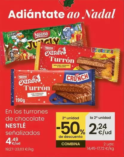Nestlé - En Los Turrones De Chocolate