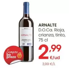 Arnalte - D.O.Ca. Rioja, Crianza, Tinto