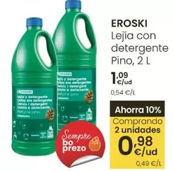 Eroski - Lejía Con Detergente