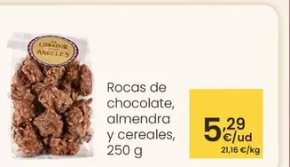 Rocas De Chocolate, Almendra Y Cereales