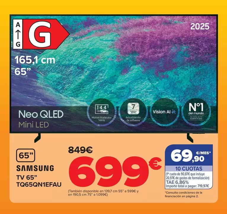 Samsung - Tv 65" TQ65QN16F4U