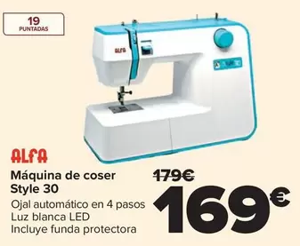 Alfa - Maquina De Coser Style 30