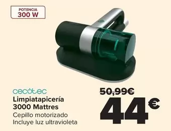 Cecotec - Limpiatapiceria  3000 Mattres