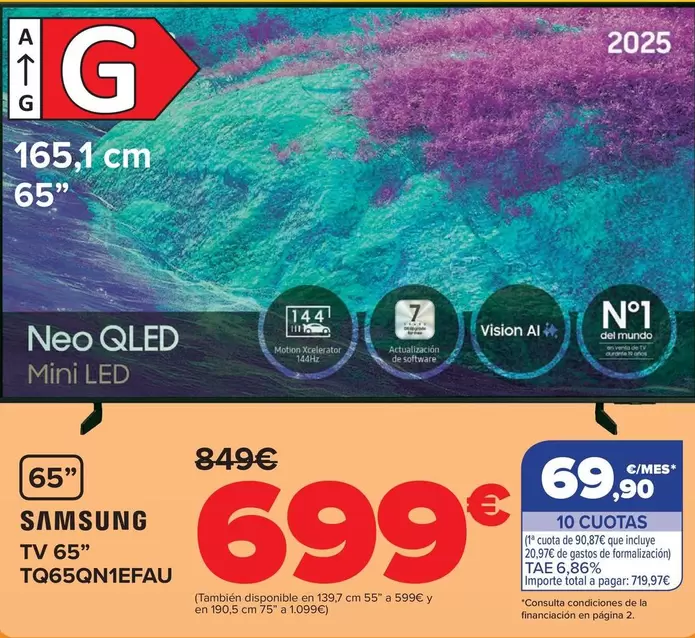 Samsung - Tv 65" TQ65QN16F4U