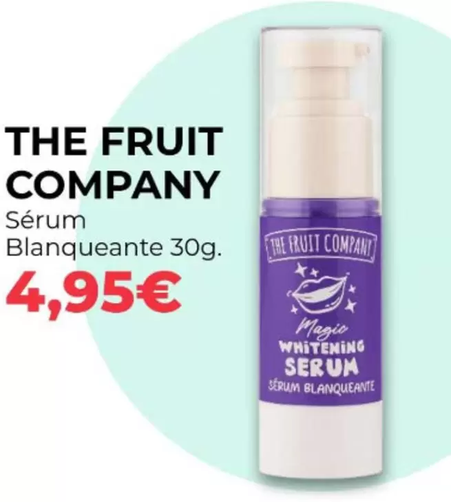The Fruit Company - Serum Blanqueante 30g
