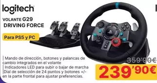 Logitech - Volante G29 Driving Force