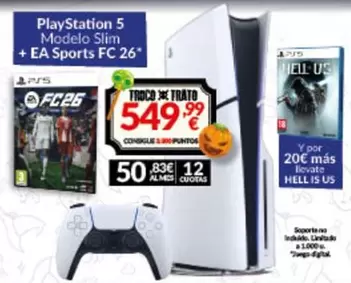 PlayStation 5 Modelo Slim + EA Sports Fc 26