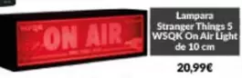 Lampara Stranger Things 5