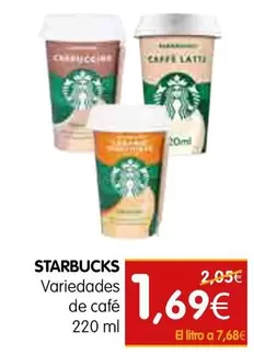 Starbucks - Variedaddes De Café 220 Ml