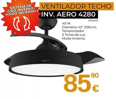 Ventilador Techo Invierno 4280