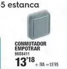 Conmutador Empotrar