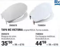 Roca - Tapa Wc Victoria