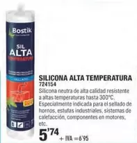 bostik - Silicona Alta Temperatura