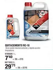 Rubi - Quitacemento RC-10