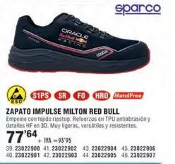 Racing - Zapato Impulse Milton Red Bull