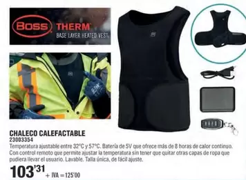 Boss - Chaleco Calefactable