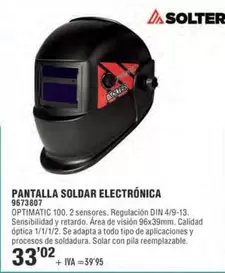 Solter - Pantalla Soldar Electrónica 9673807
