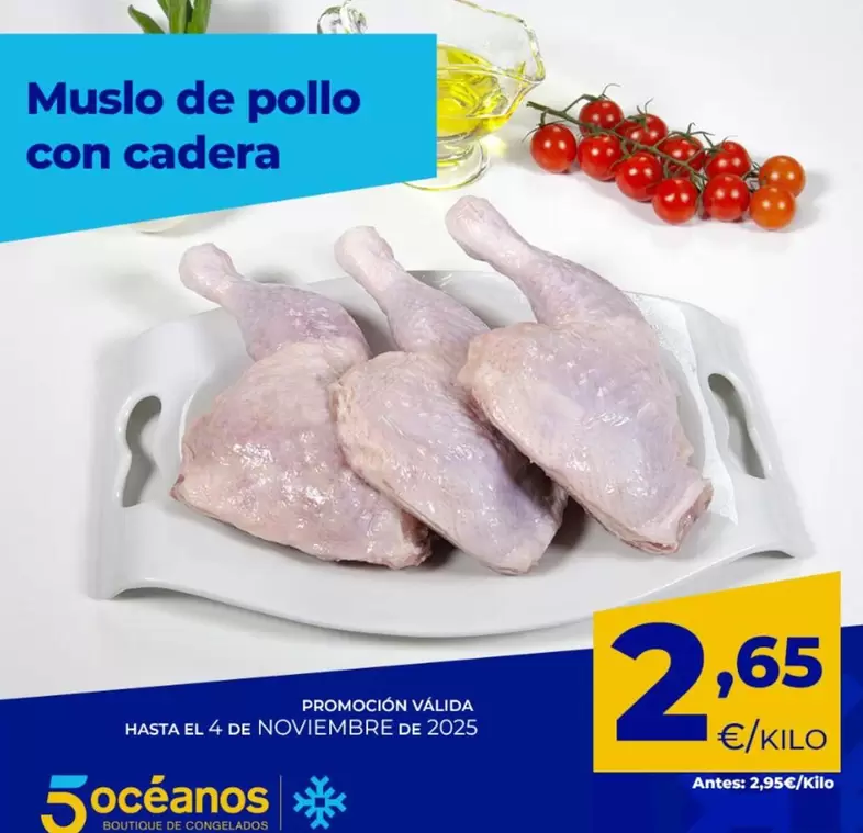 Muslo De Pollo Con Cadera