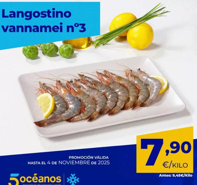 Langostino Vannamei N'3