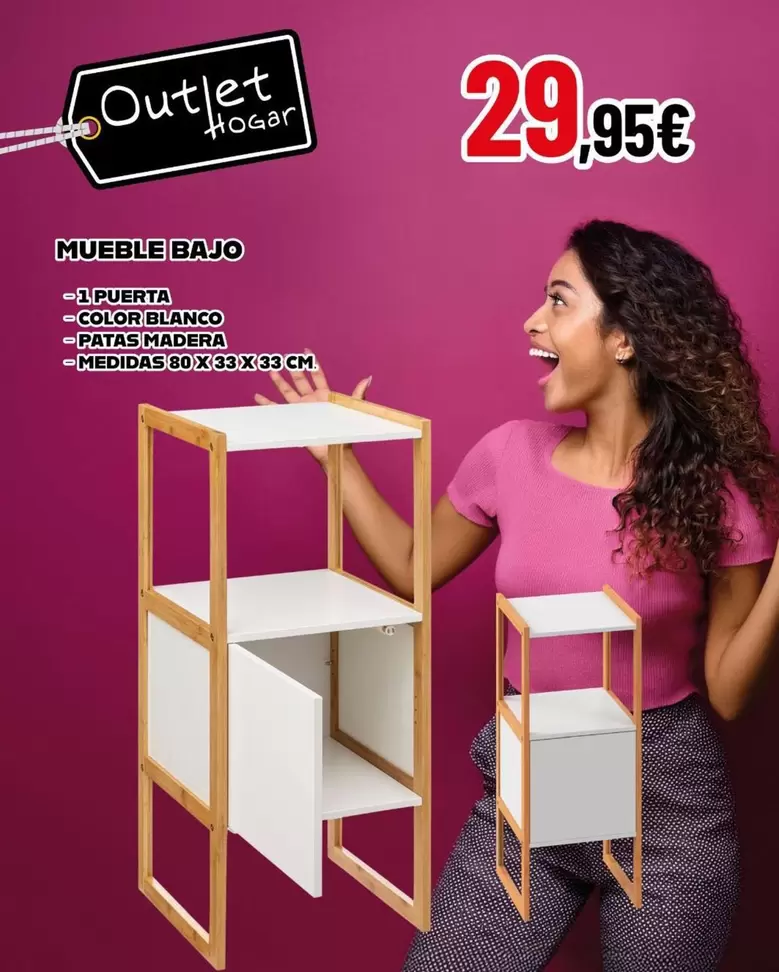 Blanco - Mueble Bajo