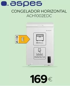 Aspes - Congelador Horizontal Ach1002edc