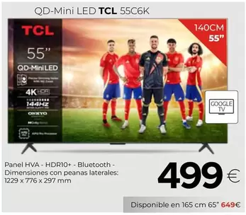TCL - Qd-Mini Led 55C6K