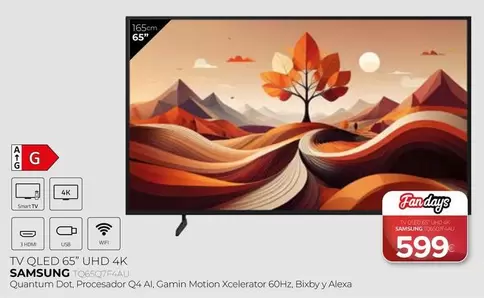Samsung - Tv Qled 65" Uhd 4k