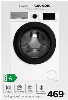 Grundig - Lavadora Cw7p5104110w