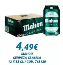 Mahou - Cerveza Clasica