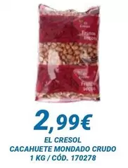 El Cresol - Cacahuete Mondado Crudo