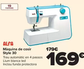 Alfa - Maquina De Coser Style 30