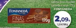 Fontaneda - Galletas Finas Chocolate Con Leche E Negro