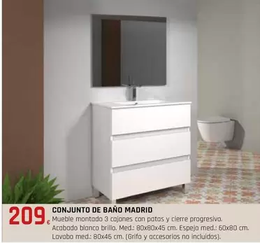 Conjunto De Bano Madrid
