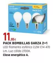 Garza - Pack Bombillas 2+1