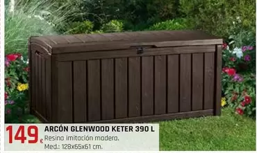 Glenwood - Arcón Keter 390 L