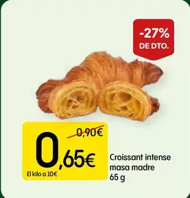 Croissant Intense Masa Madre
