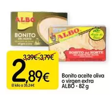 Albo - Bonito Aceite Oliva O Virgen Extra