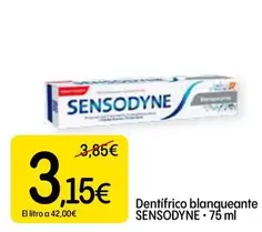 Sensodyne - Dentifrico Blanqueante