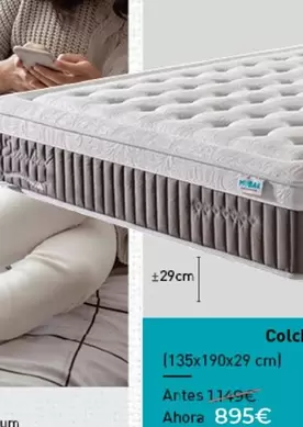 Colchon 135x190x29 Cm