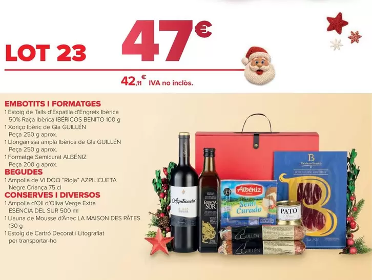 Embotits I Formatges / Begudes/ Conserves I Diversos