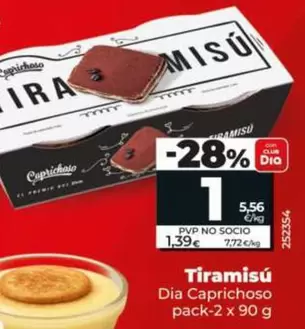 Dia Caprichoso - Tiramisú