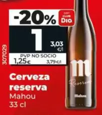 Mahou - Cerveza Reserva