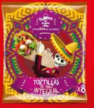 Dia Al Punto - Tortillas Integrales 100%
