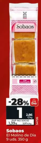 El Molino De Dia - Sobaos 